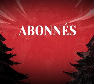 JE SUIS ABONNÉ